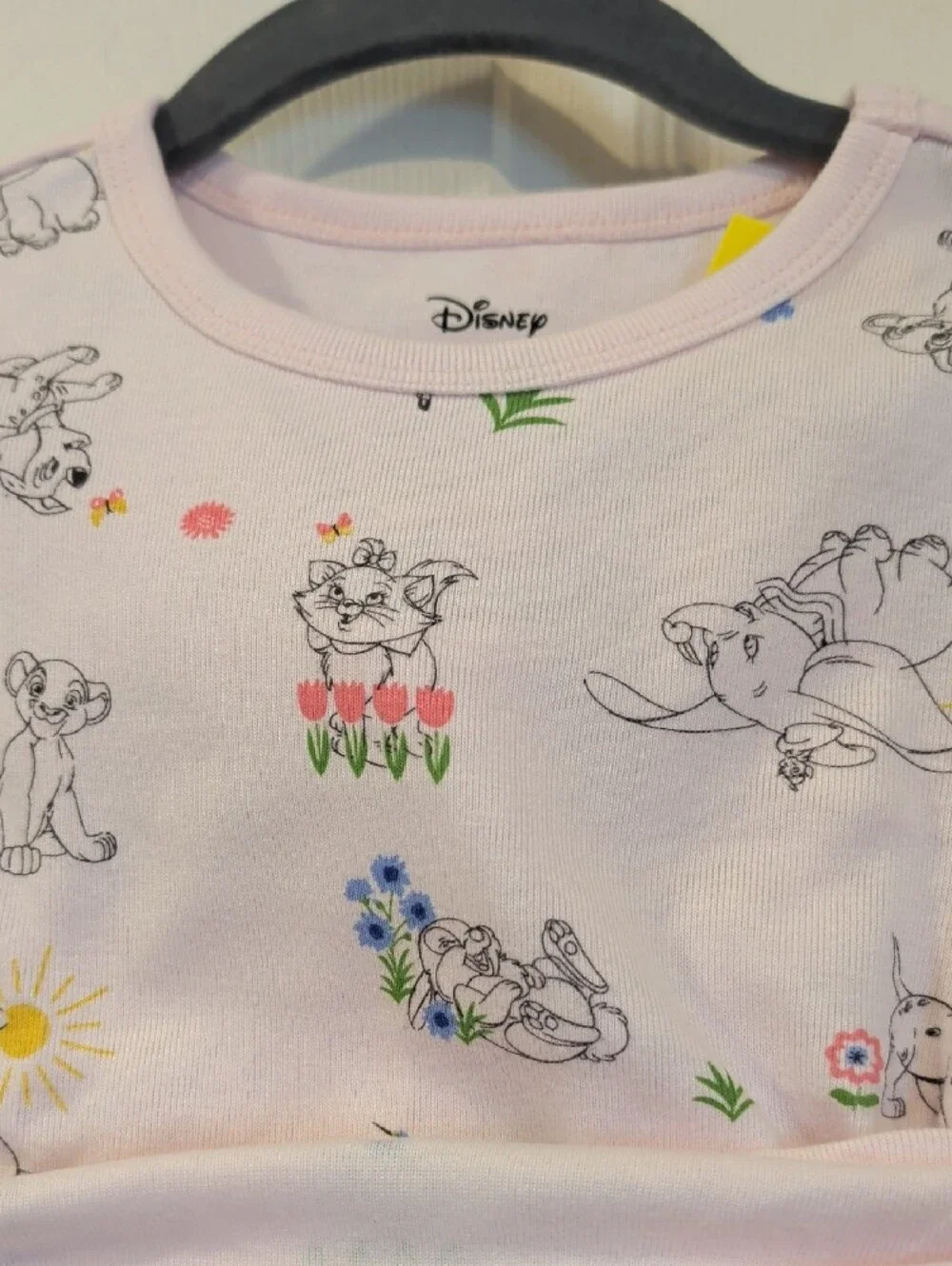 Janie & Jack Disney 2 piece Sleepwear Set 100% Cotton New with Tags